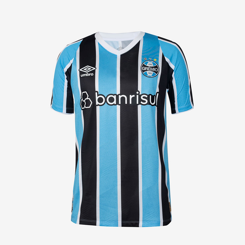 camisa_umbro_gremio_1_i_brasileirão_lançamento_torcedor_listrada_listrada_tricolor_azul_2024-25_home