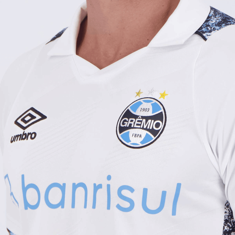 camisa_umbro_gremio_2_ii_brasileirão_lançamento_torcedor_branca_2024-25_away