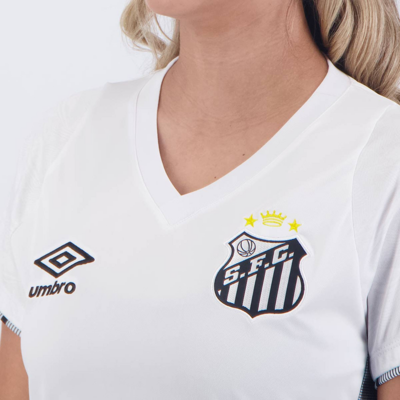 CAMISA FEMININA PEIXE HOME 2024/25  BRANCA