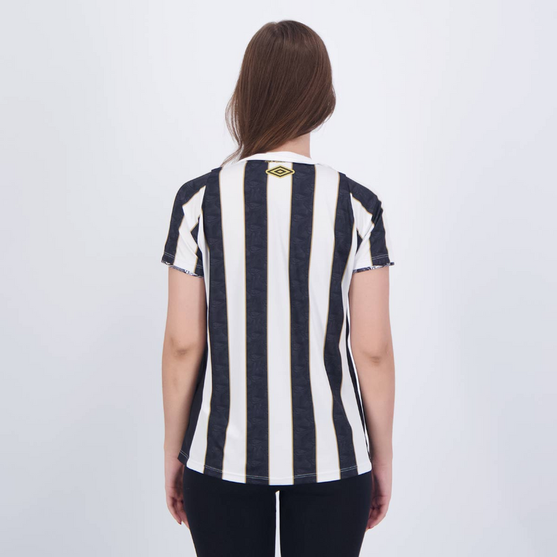 CAMISA FEMININA PEIXE RESERVA 2024/25  LISTRADA