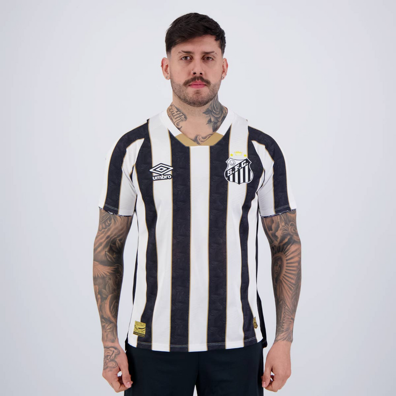 CAMISA PEIXE II RESERVA LISTRADA 2024/25 PRONTA ENTREGA TORCEDOR