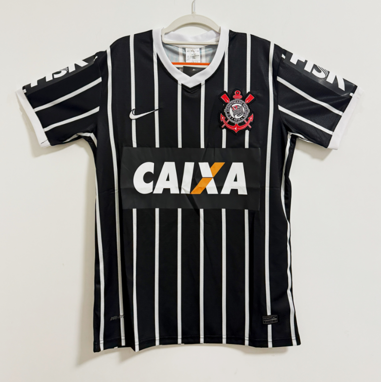 CAMISA RETRO TIMAO RESERVA 2013 PRETA/BRANCA MASCULINA