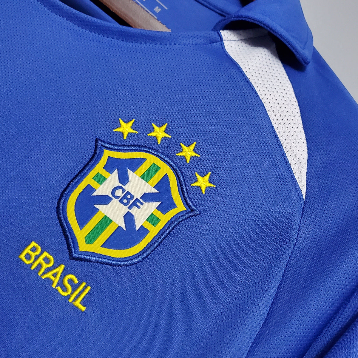 CAMISA RETRÔ SEL. BR AWAY 2002