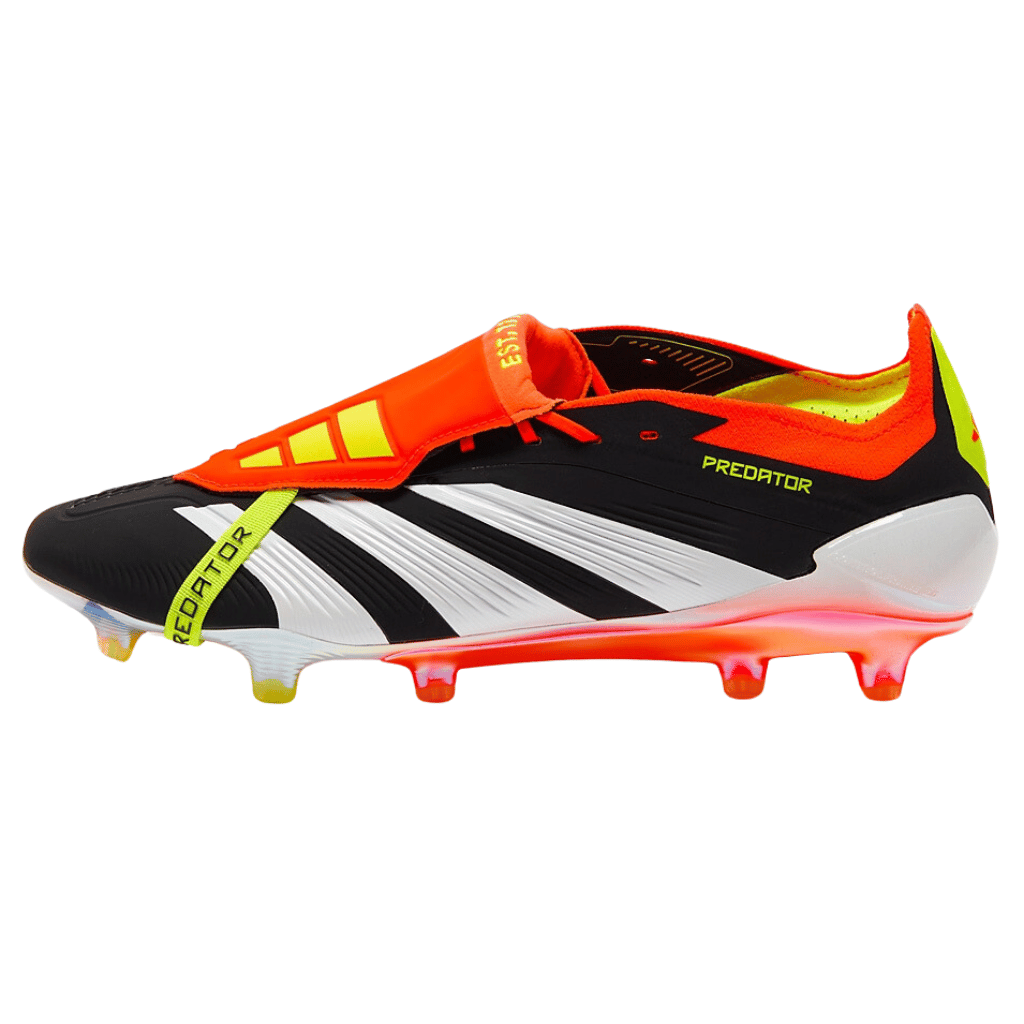 Chuteira de campo Adidas Predator 24 Foldover Tongue FG Solar Energy