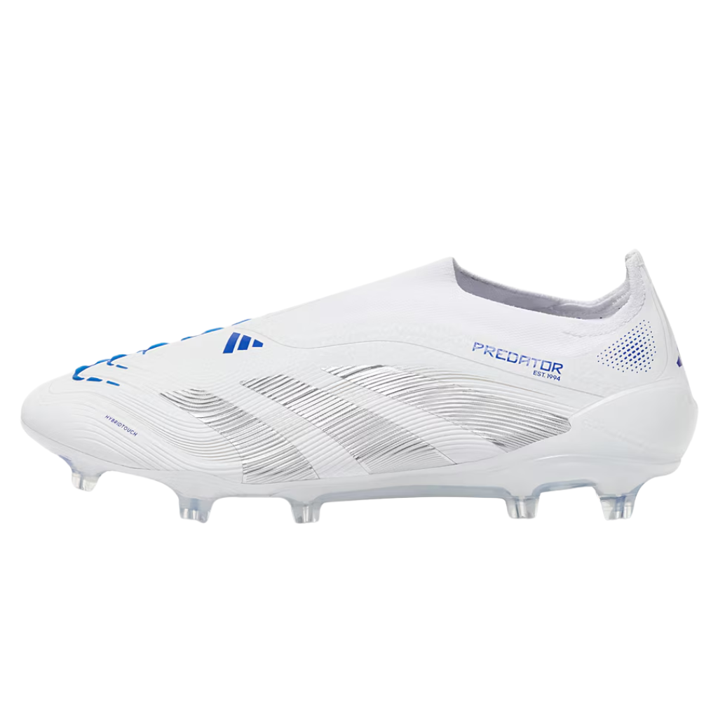 Chuteira de campo Adidas Predator 25 Laceless FG Polar Victory
