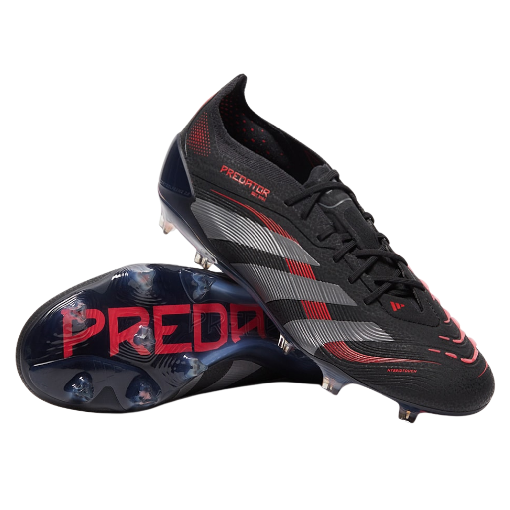 Chuteira de campo Adidas Predator 25 Lowcut FG Stealth Victory