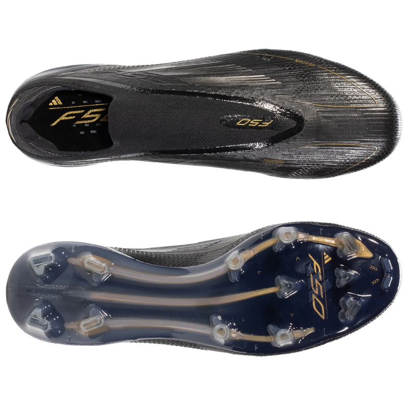 Chuteira de Campo Adidas F50 Elite FG Laceless Darkspark
