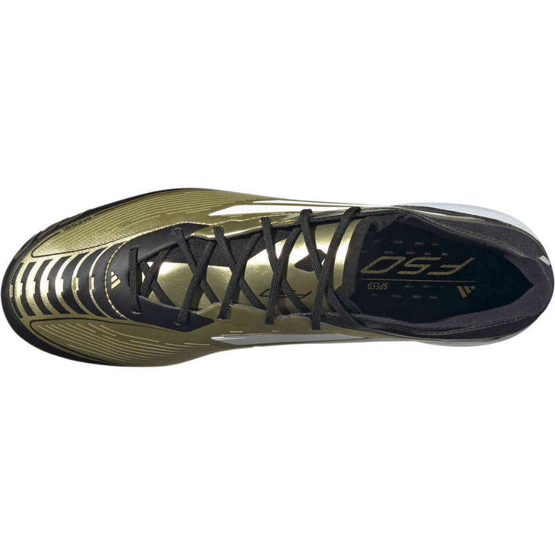 Chuteira de Campo Adidas F50 Elite FG Messi Triunfo Dorado