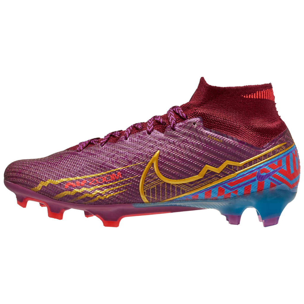 Chuteira de Campo Nike Zoom Mercurial Superfly 9 Elite FG Mbappe 2022