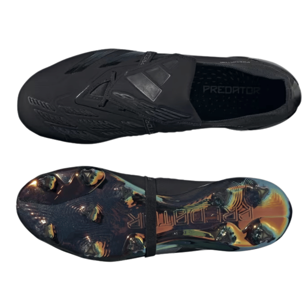 Chuteira de campo Adidas Predator 24 Foldover Tongue FG Black