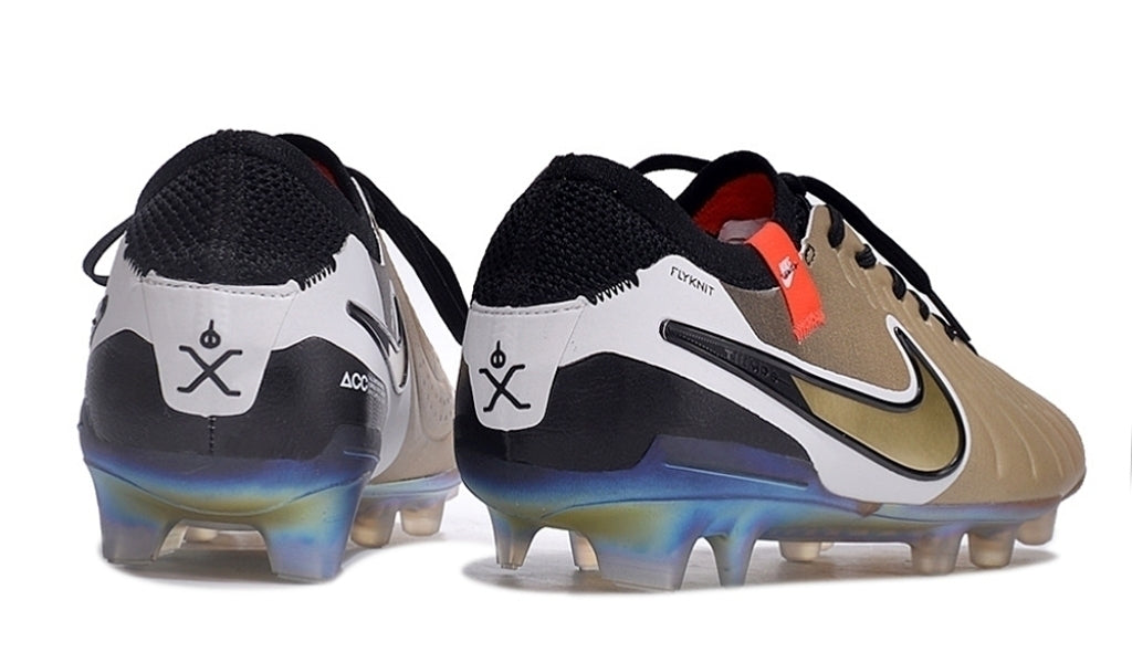 Chuteira de Campo Nike Tiempo Legend 10 Elite FG Golden Touch