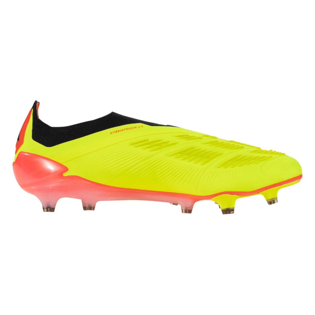 Chuteira de campo Adidas Predator 24 Laceless FG Energy Citrus