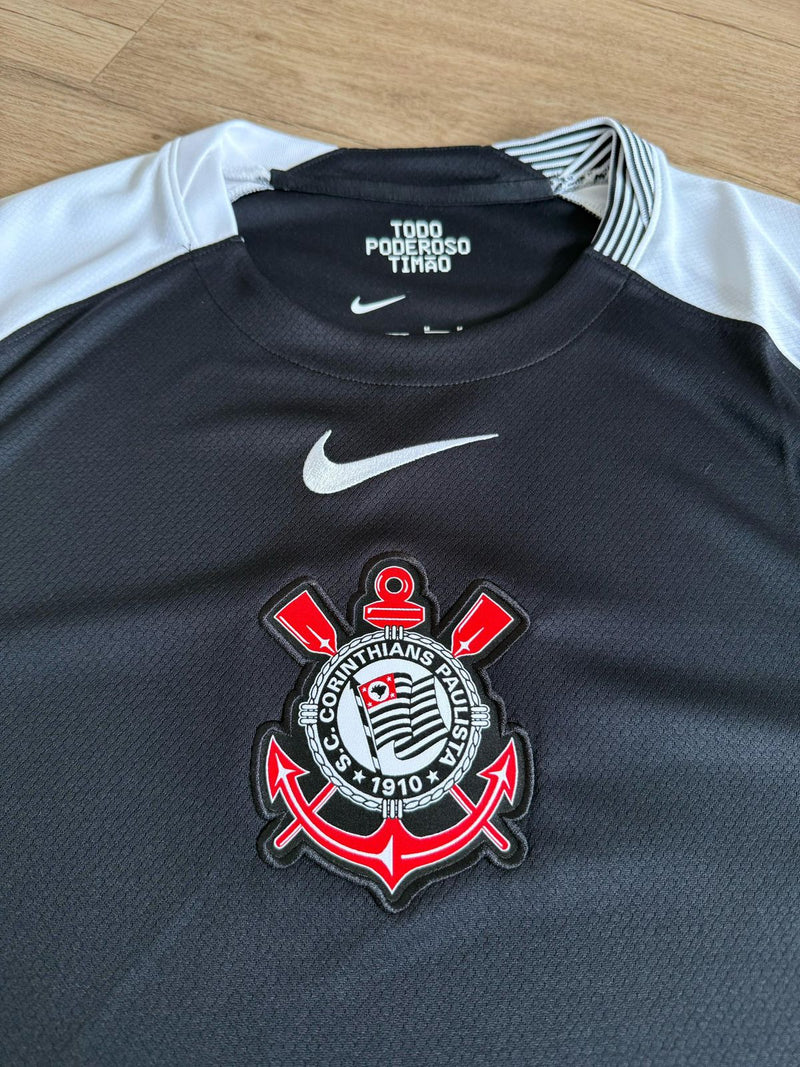CAMISA TIMAO RESERVA 2025/26 PRETA FEMININA