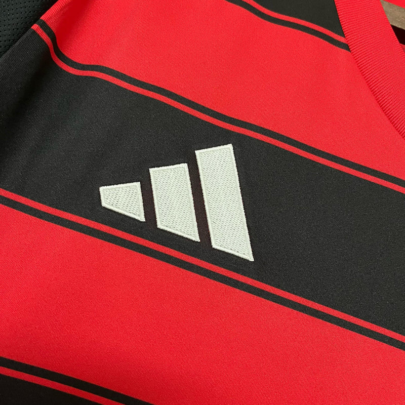 CAMISA FLAMENGO HOME I 2025/26 TORCEDOR RUBRO NEGRA