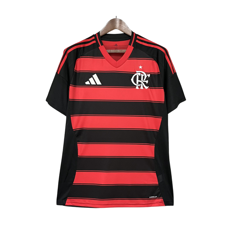 CAMISA FLAMENGO HOME I 2025/26 TORCEDOR RUBRO NEGRA