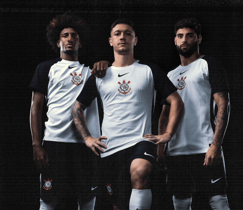 PRÉ VENDA CAMISA TIMAO I TITULAR 2025/26 VERSÃO JOGADOR BRANCA MASCULINA