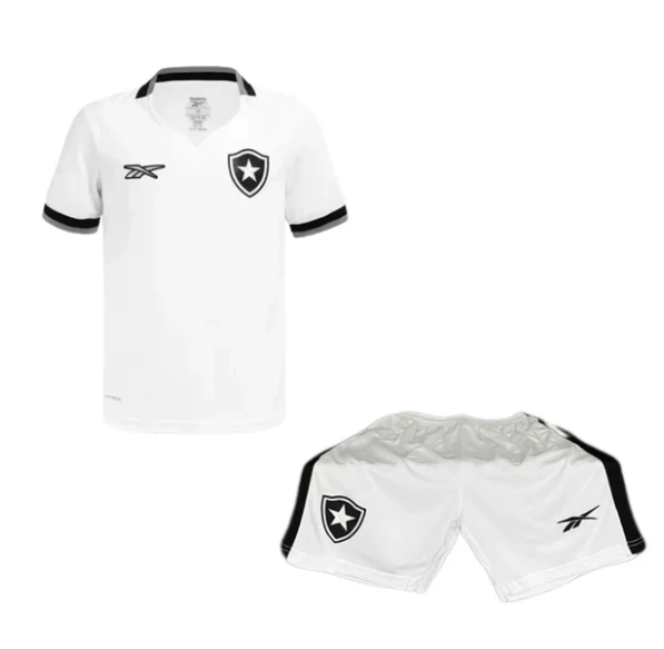 CONJUNTO INFANTIL BOTAFOGO III TERCEIRA 2024/25 BRANCO