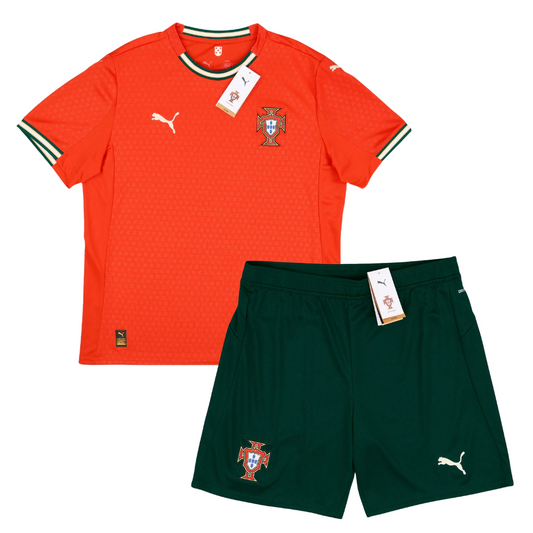 CONJUNTO INFANTIL PORTUGAL HOME I 2025/26 PRONTA ENTREGA
