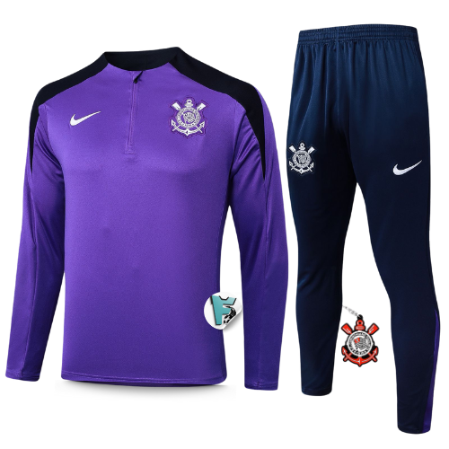 comprar agasalho Corinthians roxo de treino Memphis