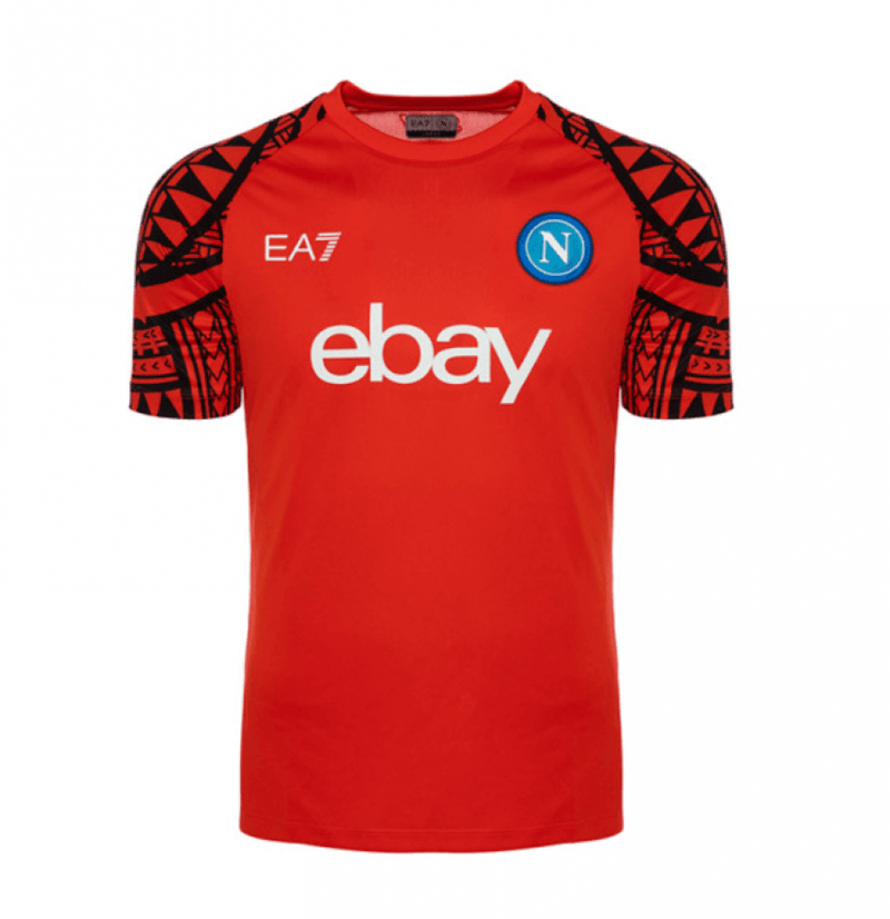 CAMISA NAPOLI TREINO 2023/24 VERMELHO