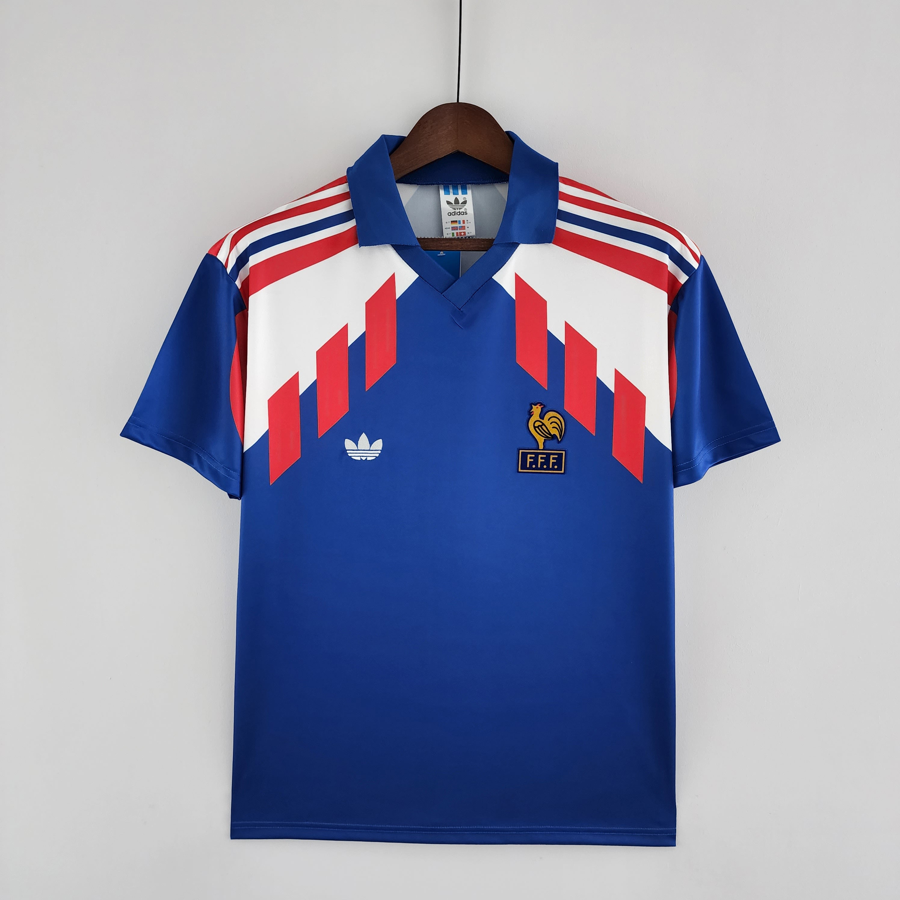 CAMISA RETRÔ FRANÇA HOME 88/89
