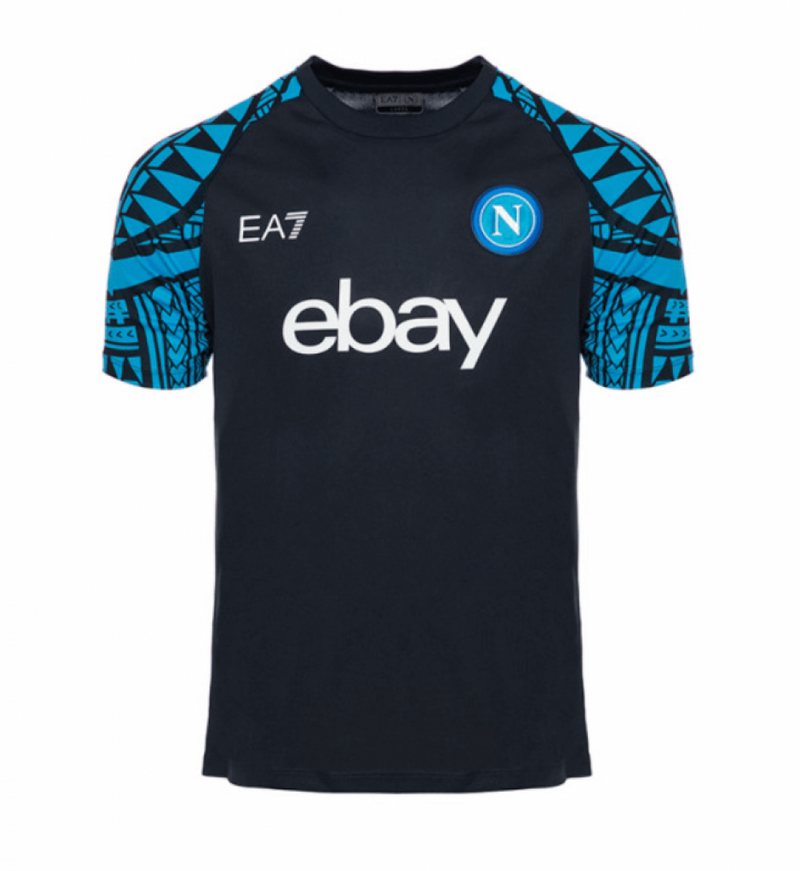 CAMISA NAPOLI TREINO 2023/24 PRETO