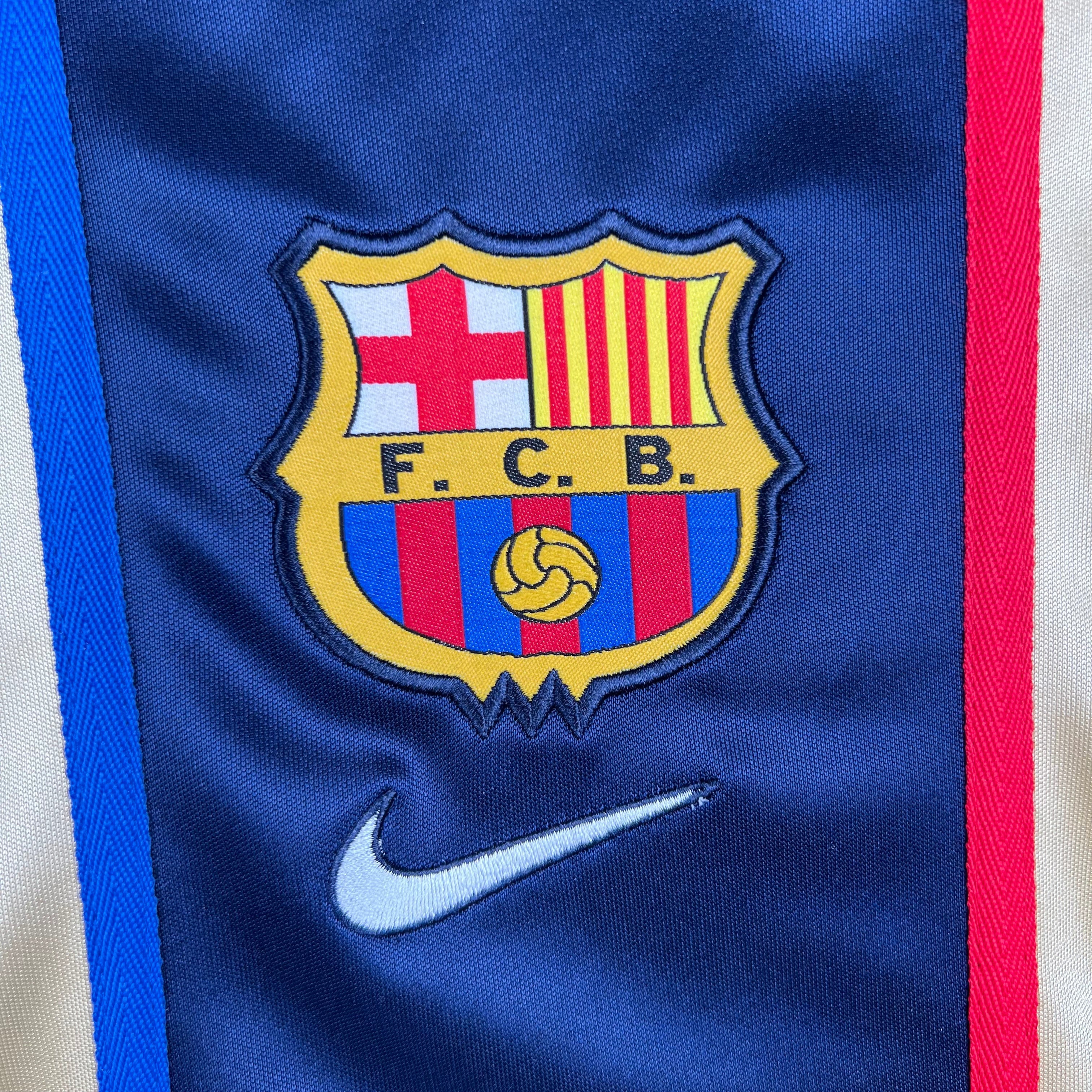 CAMISA RETRÔ BARCELONA AWAY 2002/03