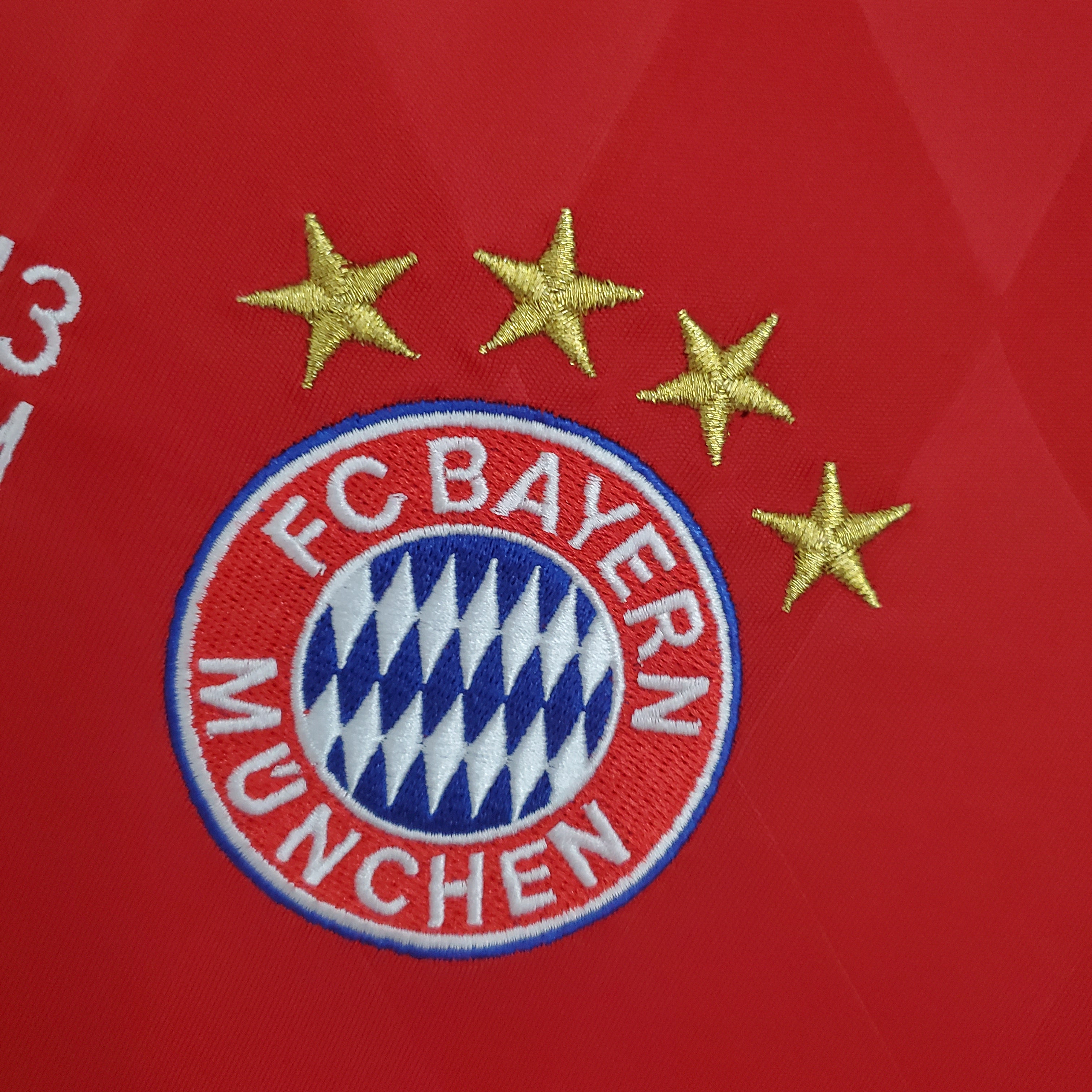 CAMISA RETRÔ BAYERN DE MUNICH HOME MANGA LONGA 13/14
