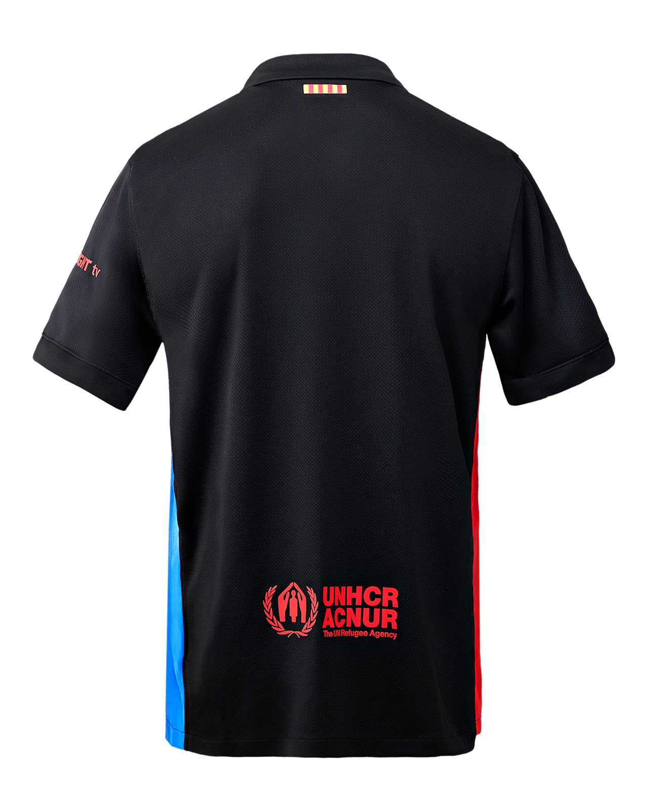 CAMISA TRAVIS SCOTT X BARCELONA 2024 CACTUS JACK PRETA TORCEDOR