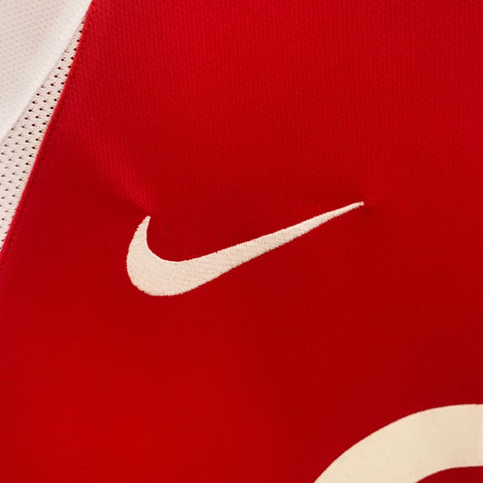CAMISA RETRÔ ARSENAL HOME MANGA LONGA 02/04