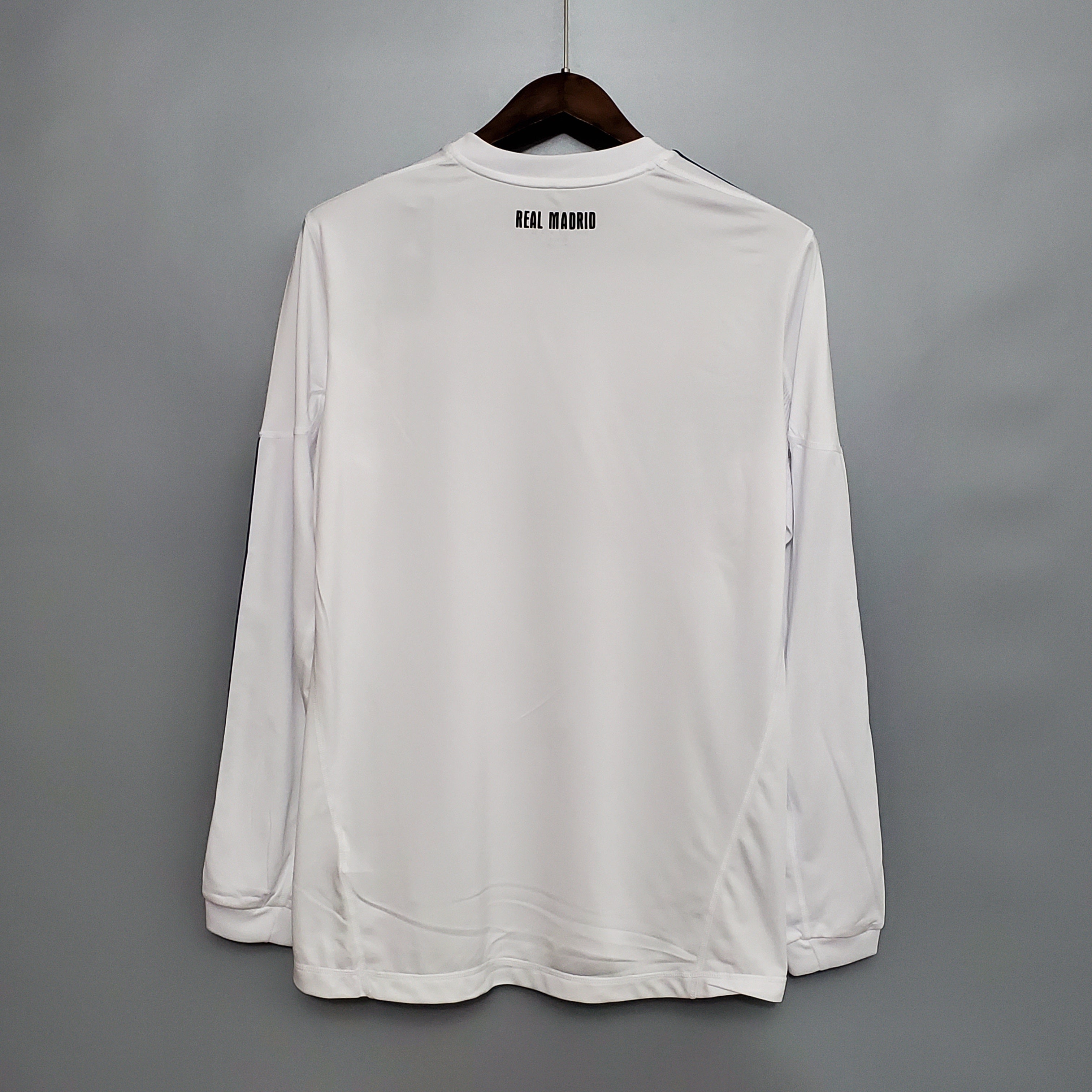 CAMISA REAL MADRID MANGA LONGA RETRÔ HOME 10/11