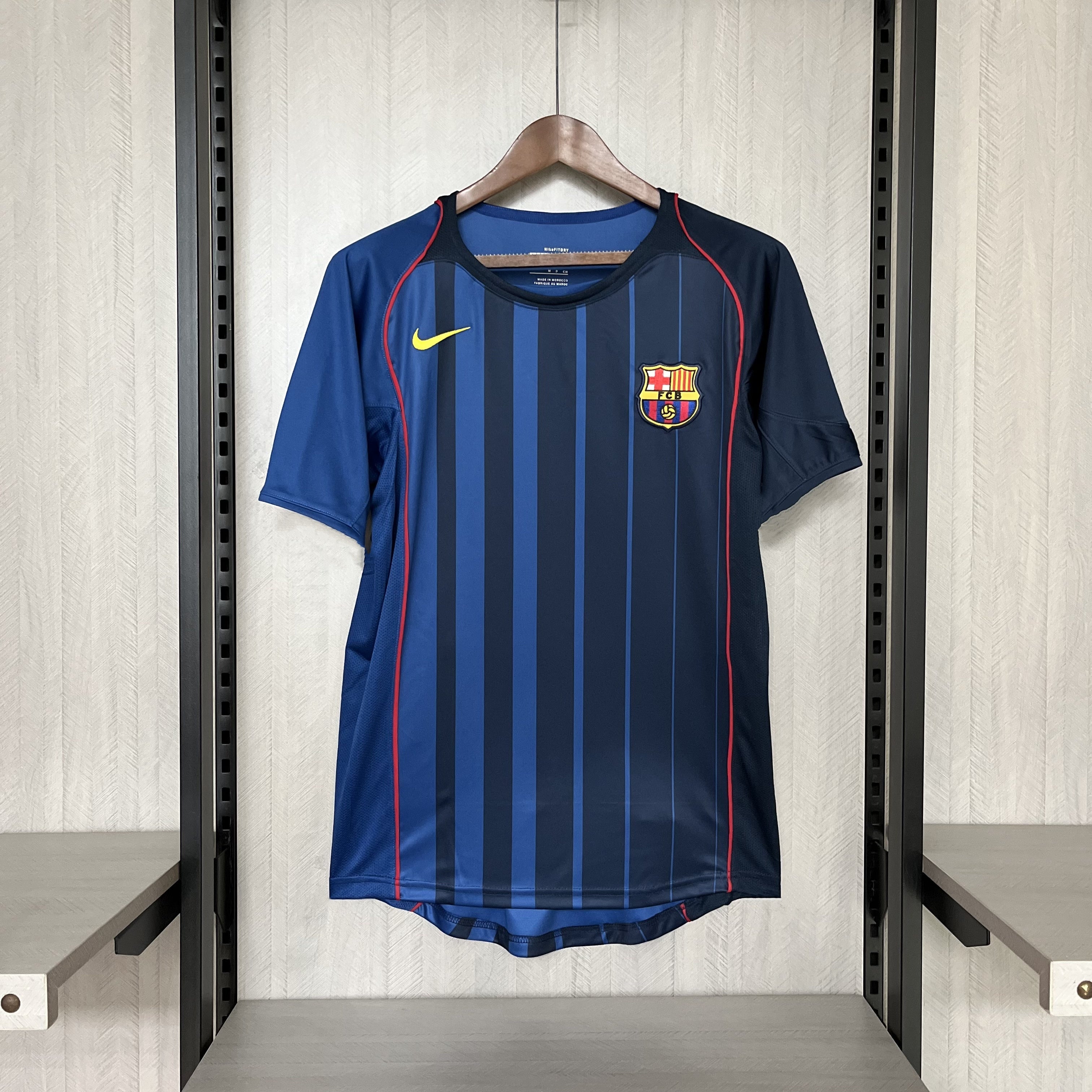CAMISA RETRÔ BARCELONA AWAY 04/05