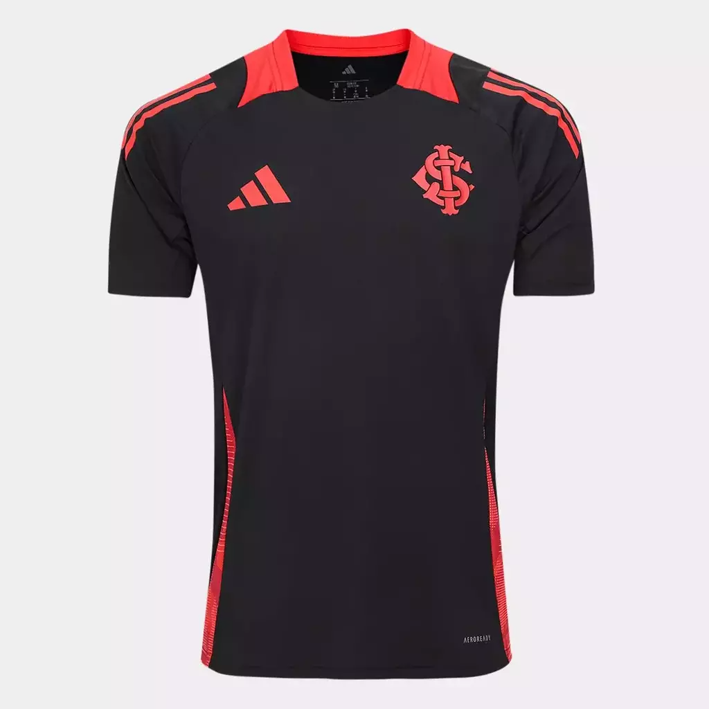 CAMISA INTERNACIONAL TREINO 2025/26 TORCEDOR PRETA