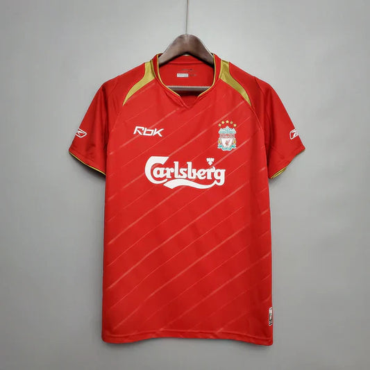 CAMISA RETRÔ LIVERPOOL HOME 05/06