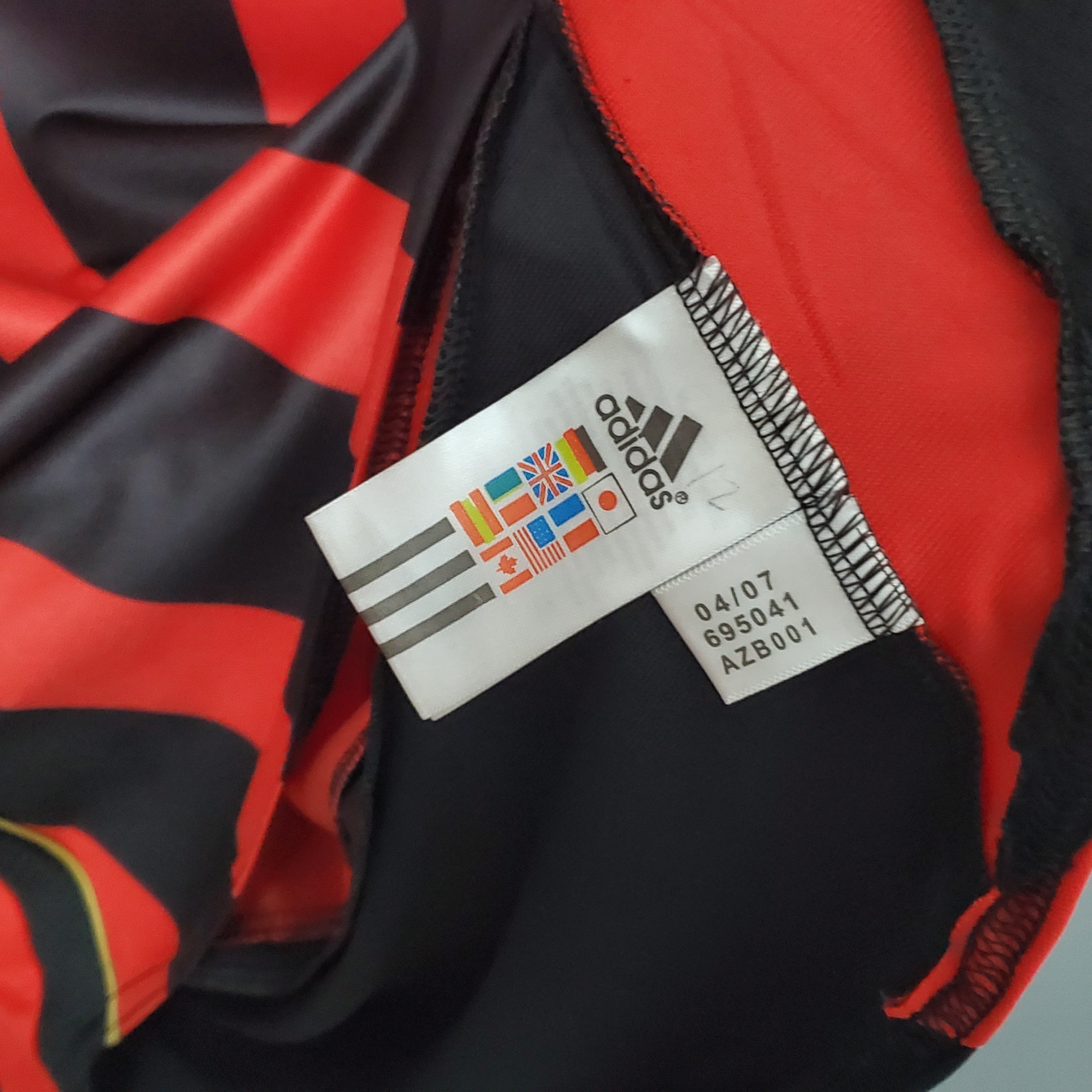 CAMISA MILAN RETRÔ HOME 06/07