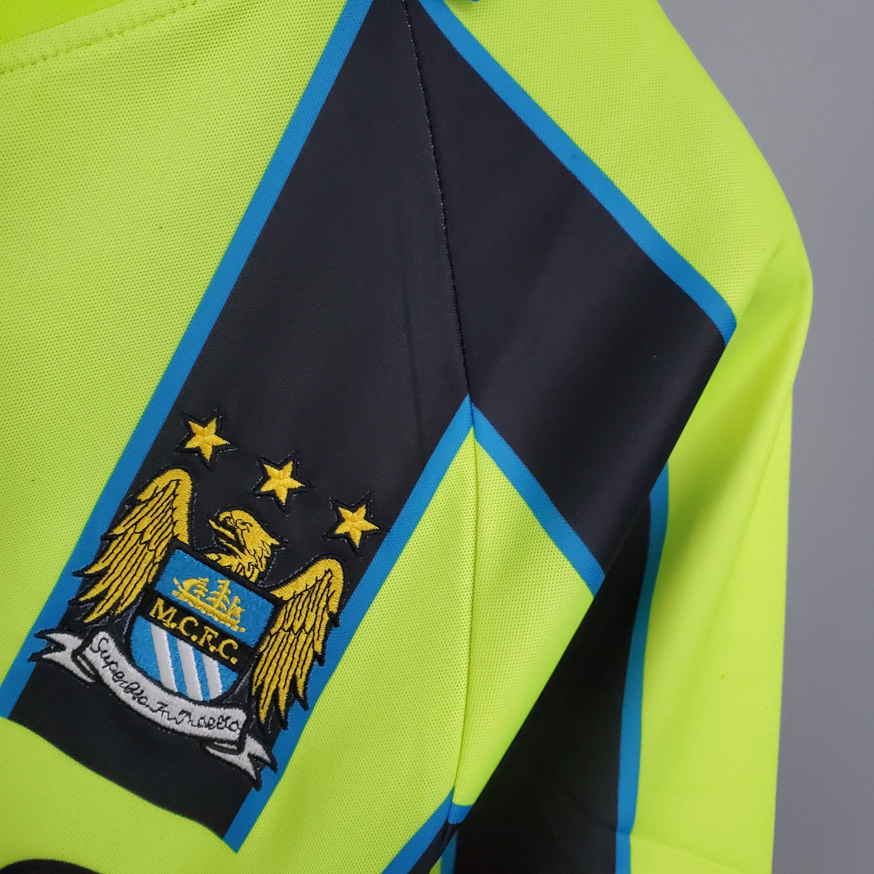 CAMISA MANCHESTER CITY RETRÔ AWAY 98/99