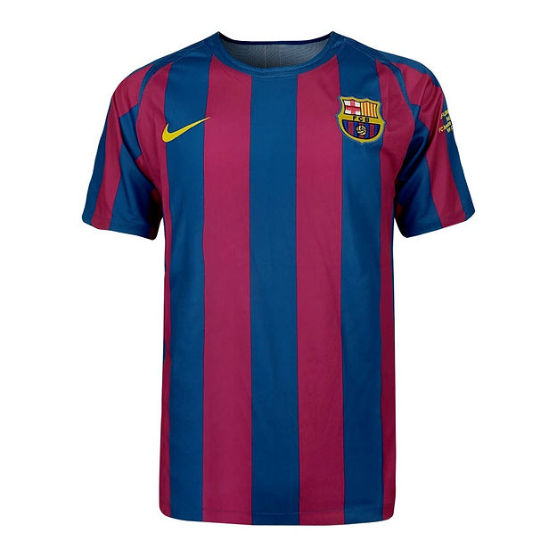 CAMISA RETRO BARCELONA 2005/06 PRONTA ENTREGA