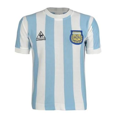 CAMISA RETRÔ ARGENTINA HOME 1986