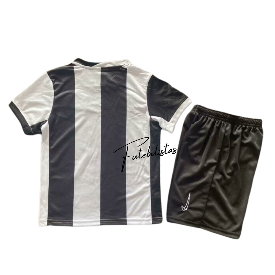 CONJUNTO INFANTIL TIMAO III THIRD 2024/25 PRETO/BRANCO