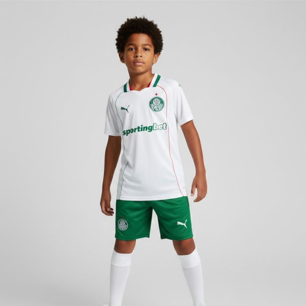 CONJUNTO INFANTIL VERDÃO RESERVA 2025/26