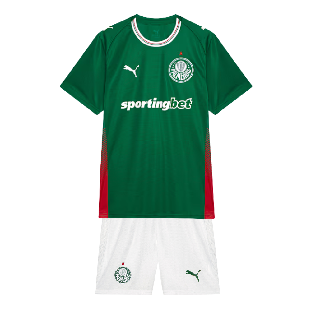 CONJUNTO INFANTIL VERDÃO TITULAR 2025/26