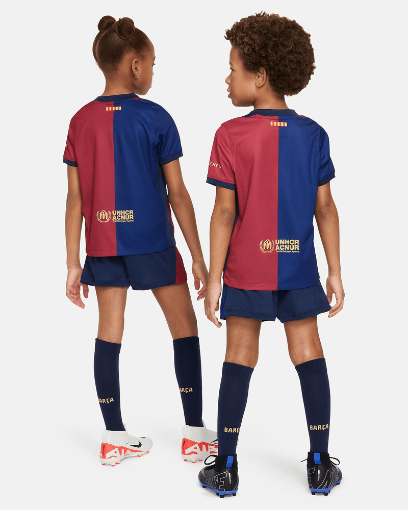 CONJUNTO INFANTIL BARCELONA HOME I 2024/25