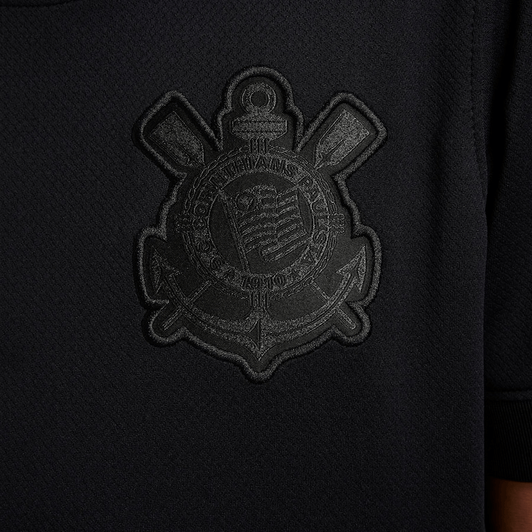 CONJUNTO INFANTIL TIMAO II AWAY 2024/25 PRETO