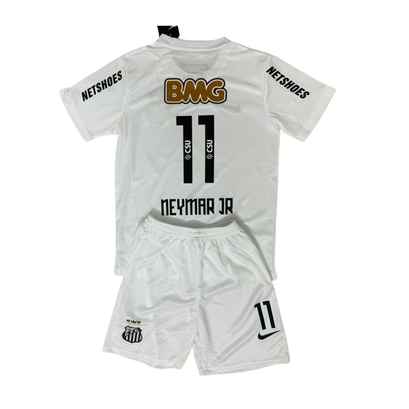 camisa neymar 11 santos branca  onde comprar com entrega rápida 