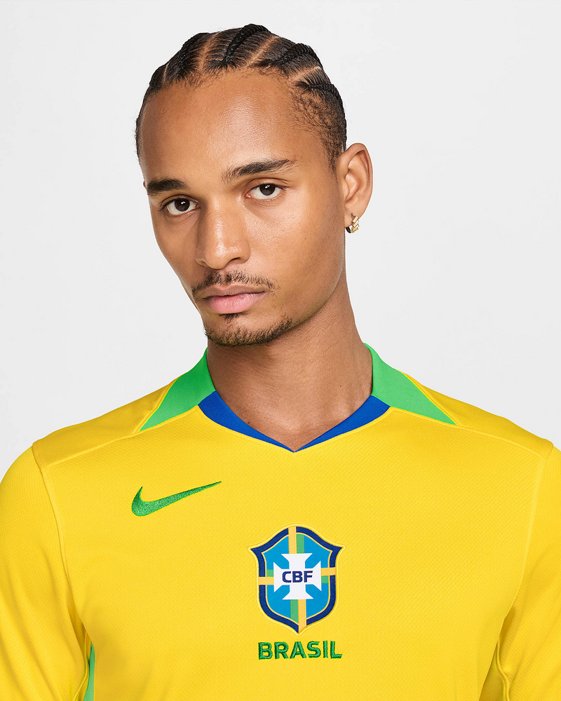 CAMISA BRASIL I TIRULAR 2025 TORCEDOR MASCULINA
