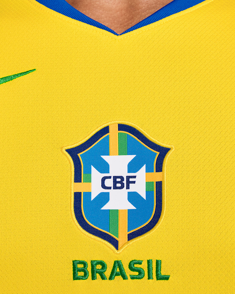 CAMISA BRASIL I TITULAR 2025 TORCEDOR FEMININA