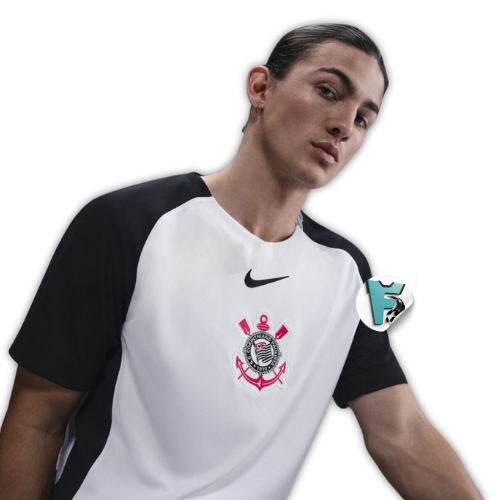 CAMISA TIMAO TITULAR 2025/26 BRANCA MASCULINA TORCEDOR