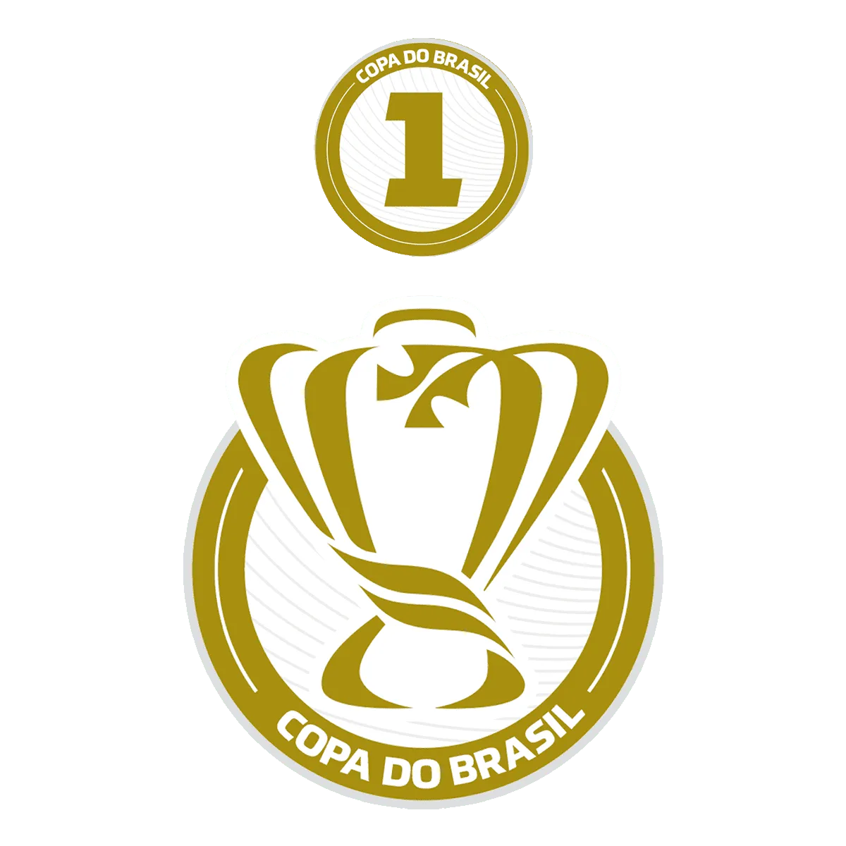 Patch Participação Copa do Brasil + 1 Título