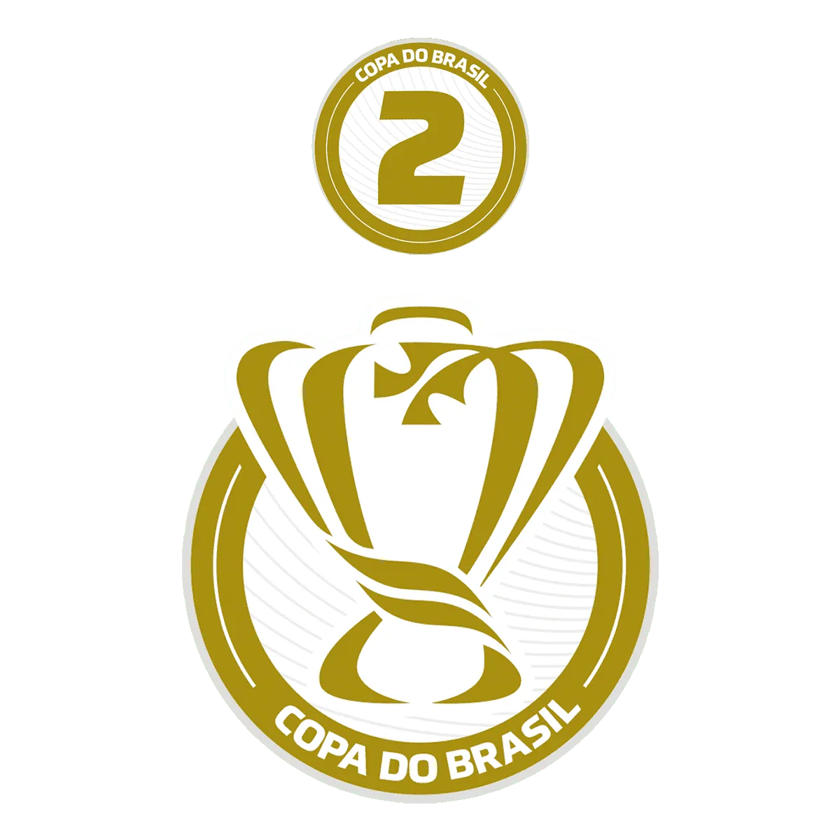 Patch Participação Copa do Brasil + 2 Títulos