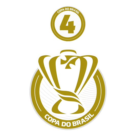 Patch Participação Copa do Brasil + 4 Títulos